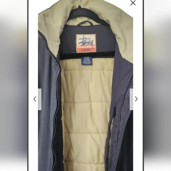 Stussy jacket outerwear  Men's- Sz Large - Picture 4 of 7